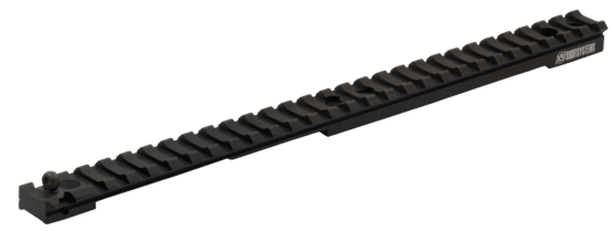 This Gunsite Rail from XS Sights features a Ghost Ring Rear Sight aperture and fits a Ruger Scout rifle of multiple caliber configurations.